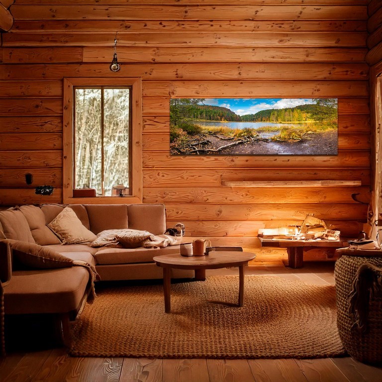 Intérieur chalet